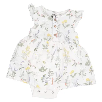 Body (White, Multicolored) from Lindex Newborn Cotton, Elastane