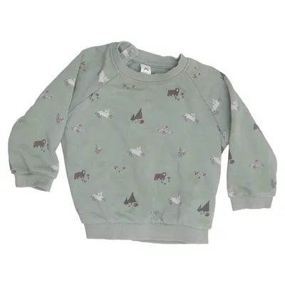 Sweatshirt (Green, Multicolored) from Åhléns Kids Cotton, Polyester
