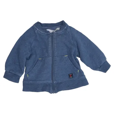 Cardigan (Blauw) van Polarn O. Pyret Katoen