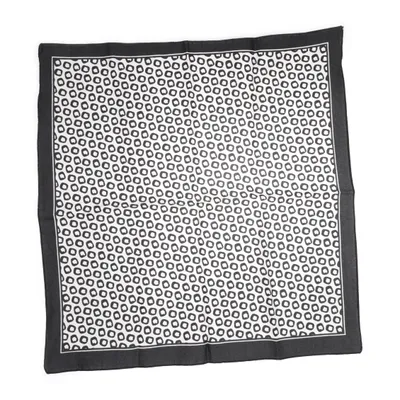 Handkerchief (White, Black)