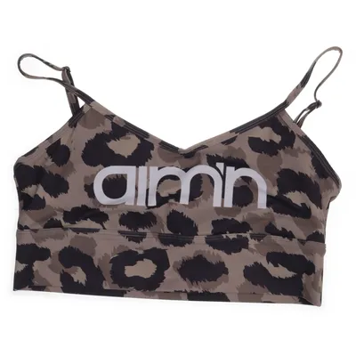 Sport-bh (Beige, Meerkleurig) van Aim'n Elastaan, Polyester