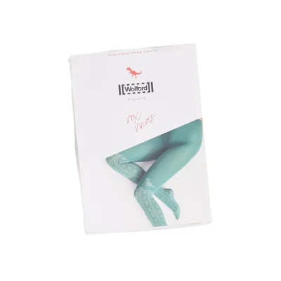 Nylonstrømpebukser (Grøn) fra Wolford Bomuld, Elastan, Polyamid