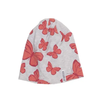 Beaniemössa (Grå, Röd) från Geggamoja Collection Bomull, Elastan, Polyester