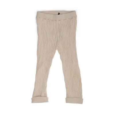 Leggings (Beige) from Arket Cotton, Wool