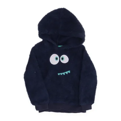 Huvtröja (Kleinkinder Jungen Teddyfleece Sweatshirt) från Pocopiano Polyester