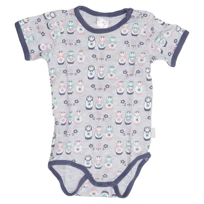 Body (Gris, Multicolore) de Pusblu Coton, Viscose