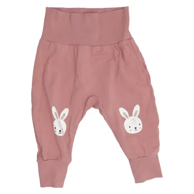 Bukser (Pink) fra Lindex Newborn Bomuld, Elastan