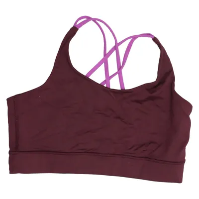 Sports bra (Red, Purple) from Hey Honey Elastane, Polyamide