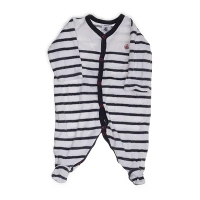 Sparkdräkt (Blå, Vit) från Petit Bateau Bomull