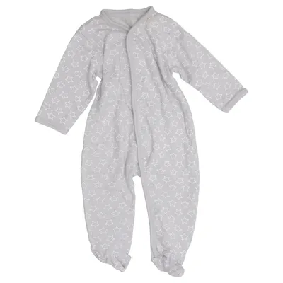 Barboteuse (Gris, Blanc) de Care Coton