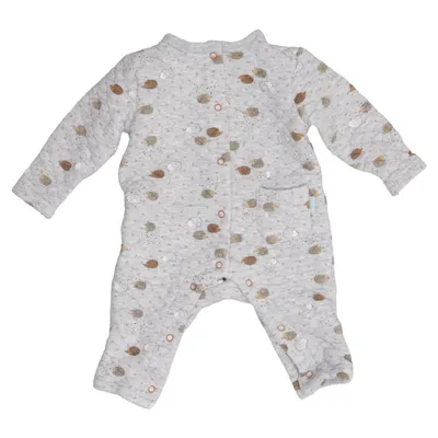 Barboteuse (Gris, Marron, Blanc) de Hema Coton, Polyester