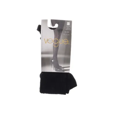 Panty (Zwart) van Vogue Elastaan, Polyamide, Wol