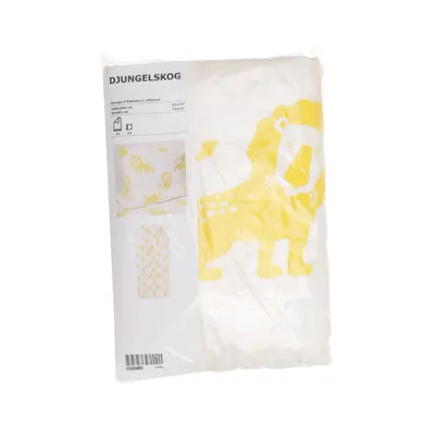 Bed set (White, Yellow) from IKEA Cotton