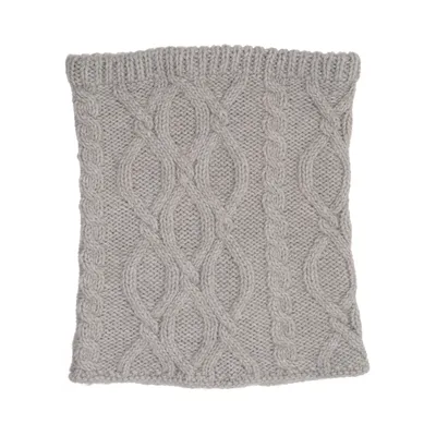 Halsvärmare (Grå) från Seeberger Akryl, Ull