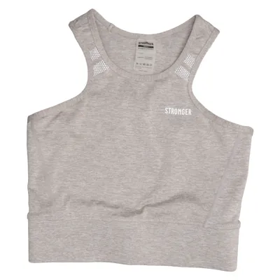Sport-bh (Beige) van Stronger Elastaan, Polyester