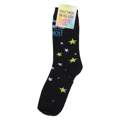 Socks (Black, Yellow, White) from Diva Cotton, Elastane, Polyester