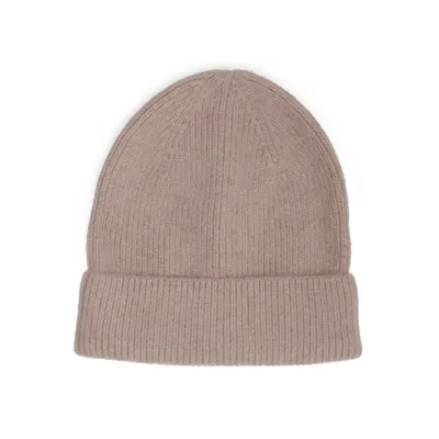 Beanie (Beige) from Faera Acrylic, Angora, Polyamide, Polyester