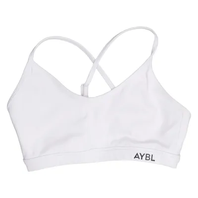 Sport-BH (Vit) från AYBL Elastan, Återvunnen polyester