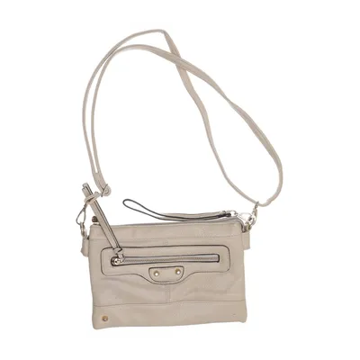 Axelremsväska (Beige) från Puccini Skinnimitation