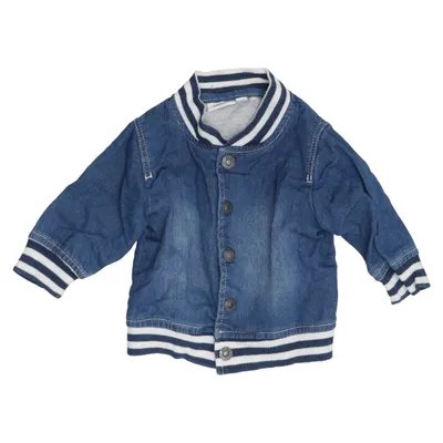 Varsity-jack (Blauw, Wit) van Name It Minimize Katoen, Elastaan, Polyester