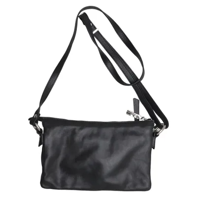 Shoulder-bag (Black) from Ulrika Leather
