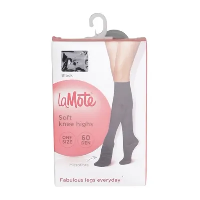 Knästrumpor (Svart) från Lamote Elastan, Polyamid