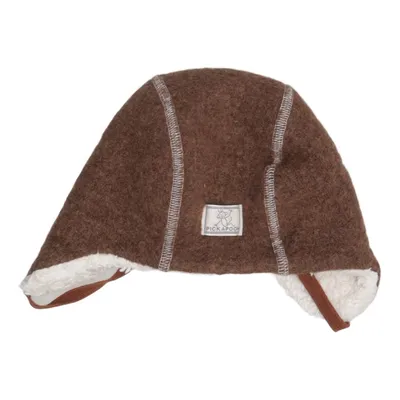 Trapper hat (Brown) from Pickapooh Wool