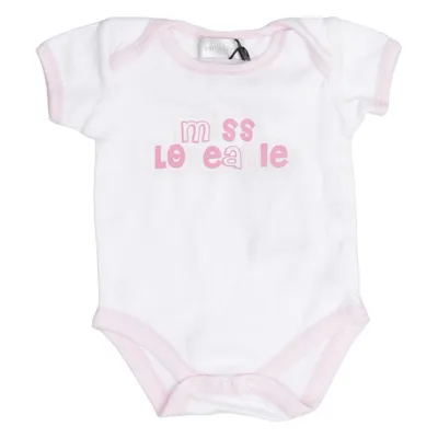 Romper (Wit, Roze) van Early Days Katoen