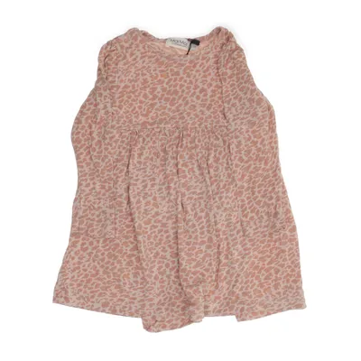 Kjole (Beige, Flerfarvet) fra MarMar Copenhagen Elastan, Viscose