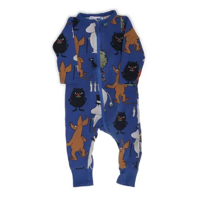 Sparkdräkt (Blå, Flerfärgad) från Moomin by Martinex Elastan, Ekologisk bomull