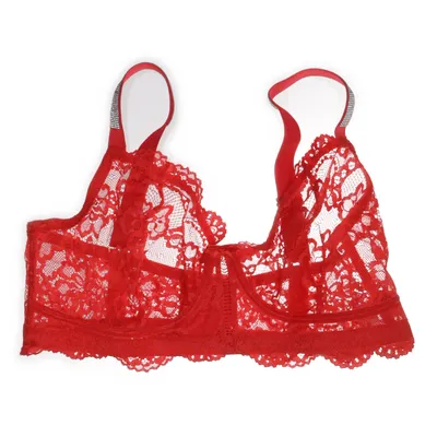 Soutien-gorge (Rouge) Élasthane, Polyamide