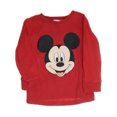 Långärmad t-shirt (Röd, Svart) från H&M x Disney Bomull, Ull