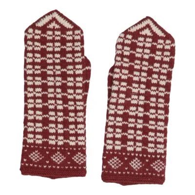 Mittens (Red, White)