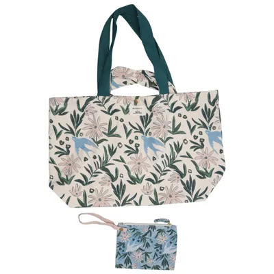 Canvas bag (Beige, Multicolored) from My Little Box Recycled cotton