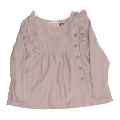 Top (Pink) fra Lil' Atelier Elastan, Genanvendt polyester