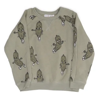 Collegetröja (Grön) från Minimarket Bomull, Polyester