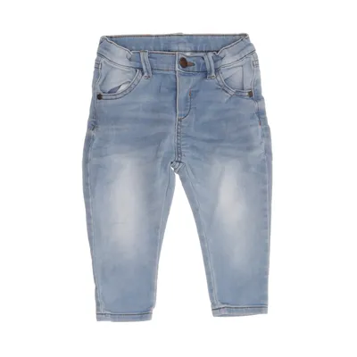Jeans (Blå) fra Baby by Lindex Bomuld, Elastan, Polyester