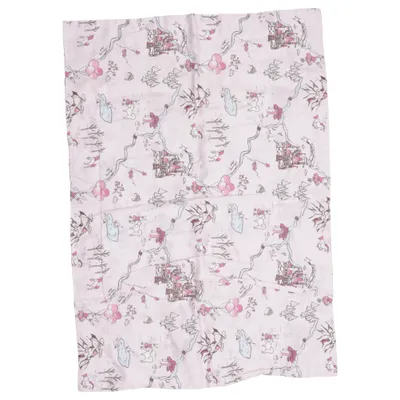 Pillowcase (Pink, Multicolored) from Livly Cotton