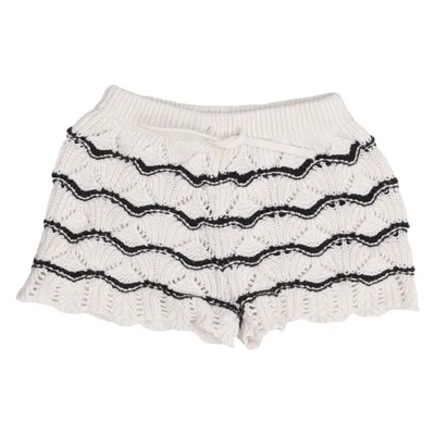 Shorts (Beige, Svart) från Zara Bomull