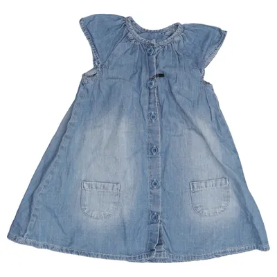 Robe en jean (Bleu) de Mothercare Coton
