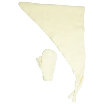 Accessoire set (Geel) van Leonard Acryl, Angora, Nertsen Bond, Wol