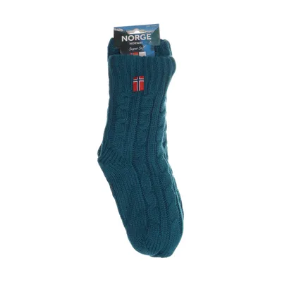 Knit socks (Green) from Norge