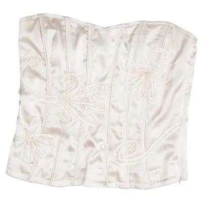 Bustier (Beige) de Lovie Élasthane, Polyester