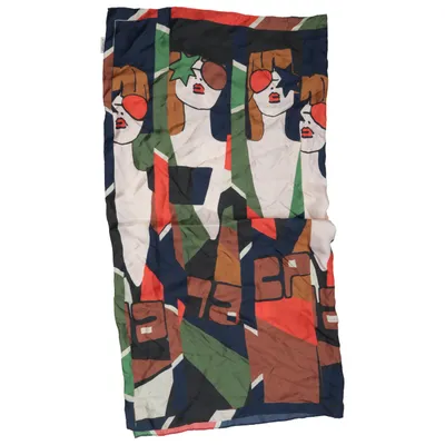 Shawl (Multicolored) from Parisian Silk