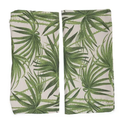 Sierkussensloop (Beige, Groen) van H&M Home Katoen