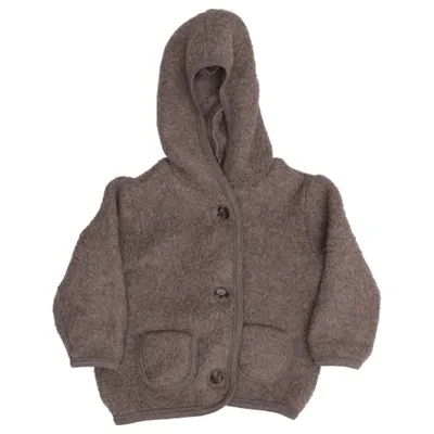 Jacket (Brown) from LaLaBy Merino wool