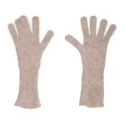 Handskar (Beige) från WERA Elastan, Mohair, Polyamid, Ull