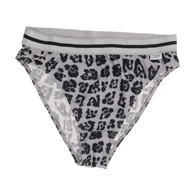Bas de bikini (Gris, Noir) de Frank Dandy Élasthane, Polyester