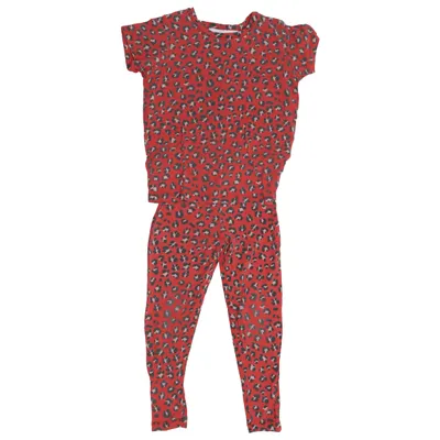 Set (Red, Black) from Mini Rodini Elastane, Modal