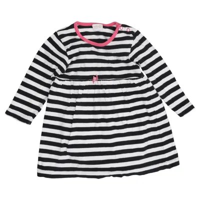 Robe (Noir, Blanc, Rose) de Baby by Lindex Coton, Élasthane